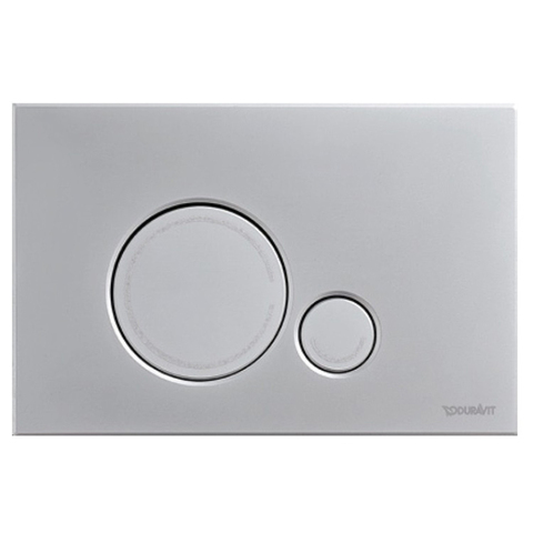 Duravit DuraSystem WD50100MC000/WF5120031010 Клавиша смыва, для унитаза, шгв 230*6,5*150,5, цвет-хром матовый