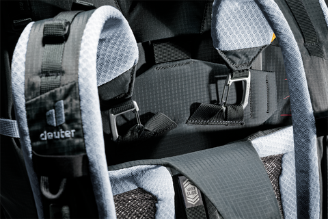Картинка рюкзак туристический Deuter Aircontact Pro 65+10 SL Graphite - 12