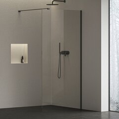 Ravak GW9WG0300Z1C Ограждение для душевой WALK-IN ST Walk-In Wall AIR 1200 черный + транспарент фото