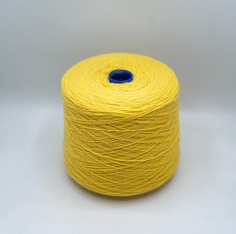 Бобинная пряжа (пр.Италия),art-Must baby merino 400м/100гр. 100% Ягненок, цвет-Желтый(745/673), арт.35118