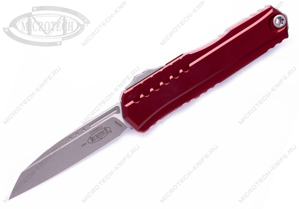 Нож Microtech Cypher II 1241-10APMR Apocalyptic Red