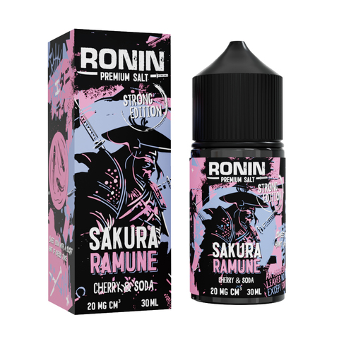 Жидкость RONIN PREMIUM 2% Salt 30 ml Sakura Ramune - Вишневая газировка 