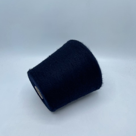 Cariaggi (пр.Италия) art-Nirvana 2200м/100гр, 60%Кашемир 40%Шелк, цвет- Темно-синий(453/439), арт.35229