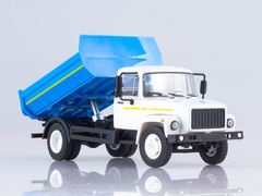 GAZ-35072 dump truck white-blue 1:43 Our Trucks #26