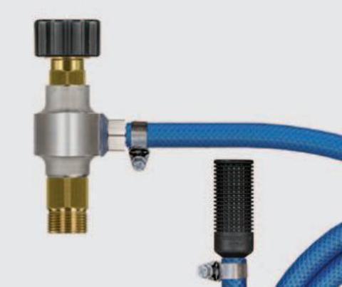 Инжектор ST-160, 350 bar., 1,4 мм + фитинги + шланг с фильтром (R+M 200160750)