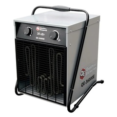 Нагреватель воздуха электрический с ТЭН QUATTRO ELEMENTI QE-36000 E (18,0/36,0 кВт, 380В-3ф, 2400 м3/час) (649-325)