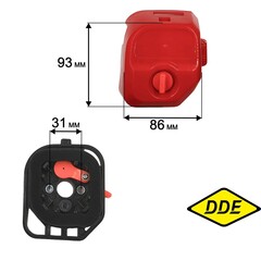 Корпус воздушного фильтра DDE GB 450 Pro в сборе (909-730-001)