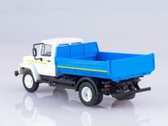 GAZ-35072 dump truck white-blue 1:43 Our Trucks #26