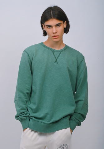 Свитшот Bowery NYC French Terry однотонный Jade Green