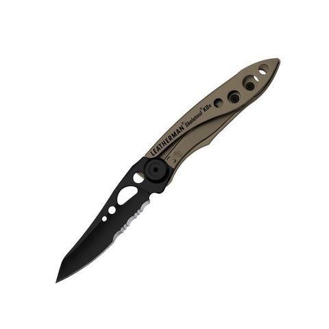 Складной нож Leatherman Skeletool KBX Coyote (832615) | Multitool-Leatherman.Ru