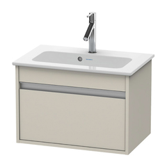 Duravit Ketho KT642209191 База под раковину 410x600x385, 1 выдв.ящик, цвет Серо-коричневый фото