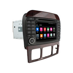 Магнитола Mercedes Benz S-класс (98-05) (W220) Android 6.0 2/16GB IPS 4G модель OL-7952-MTK