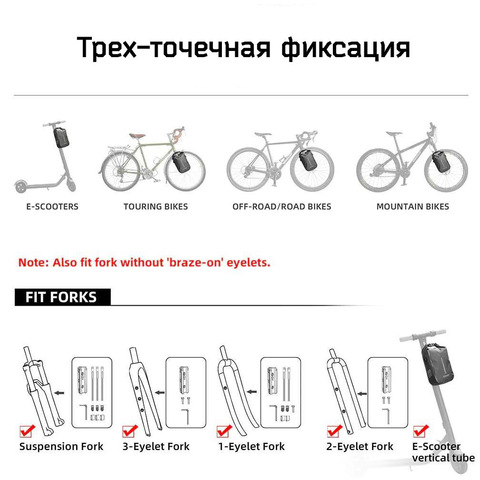 Картинка велосумка Rhinowalk RK406  - 7