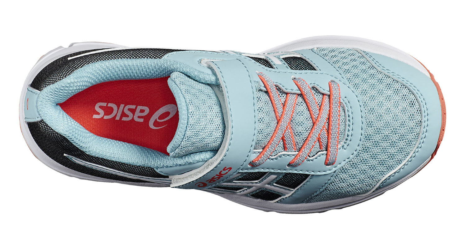 Asics Patriot 9 PS кроссовки для бега детские голубые-серые - 4