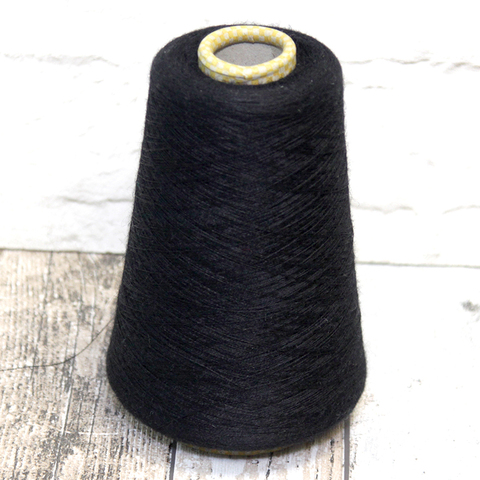 Кашемир с кидмохером (30%) CARIAGGI / MOHAIR-CASH 2/48 черный