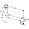 Kludi 10020N000 Сифон для раковины, цвет: золото