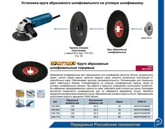 Круг абразивный торцевой ПРАКТИКА 125 х 22 мм Р 60 (038-708)