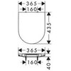 Hansgrohe GladeLake S 60111450 Сидение для унитаза без микролифта, с верхним креплением, белый
