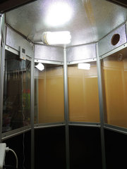 Мини оранжерея 6 - ти гранная 96х96х153