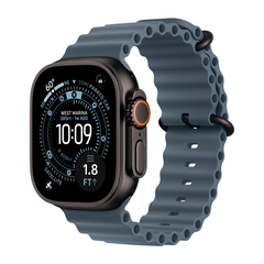 Умные часы Apple Watch Ultra 3 (2025) GPS + Cellular, 49mm, Black Titanium Case with Anchor Blue Ocean Band