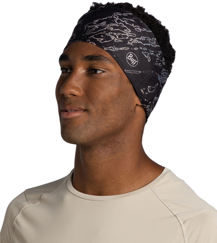 Картинка повязка Buff headband wide coolnet Anter Black - 2