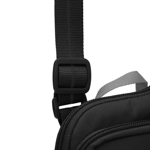 Картинка сумка городская Pacsafe GO Tech Crossbody черная смола - 11