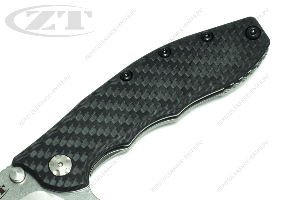 Нож Zero Tolerance 0562CF 20CV Hinderer - фотография 