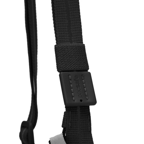 Картинка сумка городская Pacsafe GO Tech Crossbody черная смола - 12