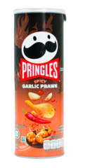 Чипсы Pringles со вкусом острых креветок с чесноком