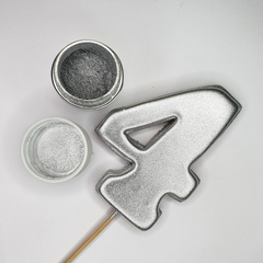 Сухой краситель Серебряный «Silver (Серебро)» 10 гр