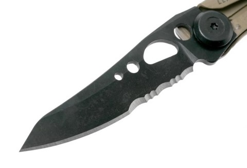 Складной нож Leatherman Skeletool KBX Coyote (832615) | Multitool-Leatherman.Ru