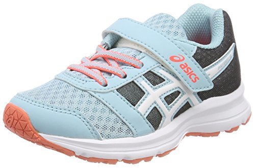 Asics Patriot 9 PS кроссовки для бега детские голубые-серые - 5