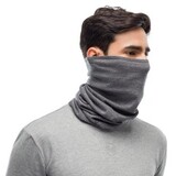 Элитная тёплая мультибандана с шерстью BUFF® Midweight Merino Wool Light Grey Melange