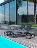 Шезлонг пластиковый Nardi Atlantico antracite