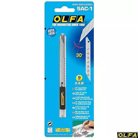 OLFA 9 мм, для графических работ, нож (OL-SAC-1)