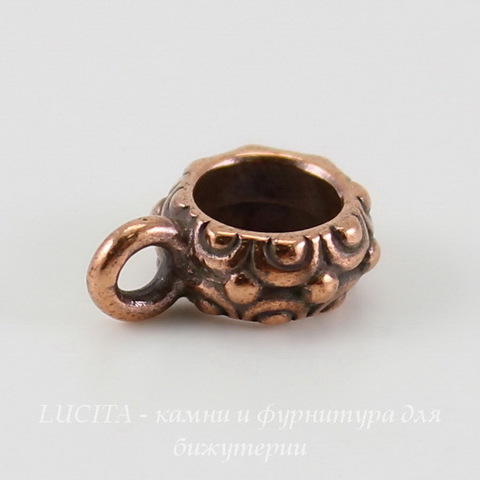 Бейл TierraCast "Оазис" 14х5 мм (цвет-античная медь) ()