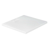 Duravit Stonetto 720146380000000 Поддон композитный квадратный 900x900х50mm, d90, цвет белый
