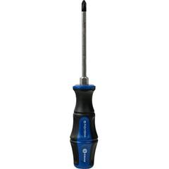 Отвертка ударная КОБАЛЬТ Ultra Grip PH-2x100 мм S2, двухкомпонентная рукоятка (646-591)