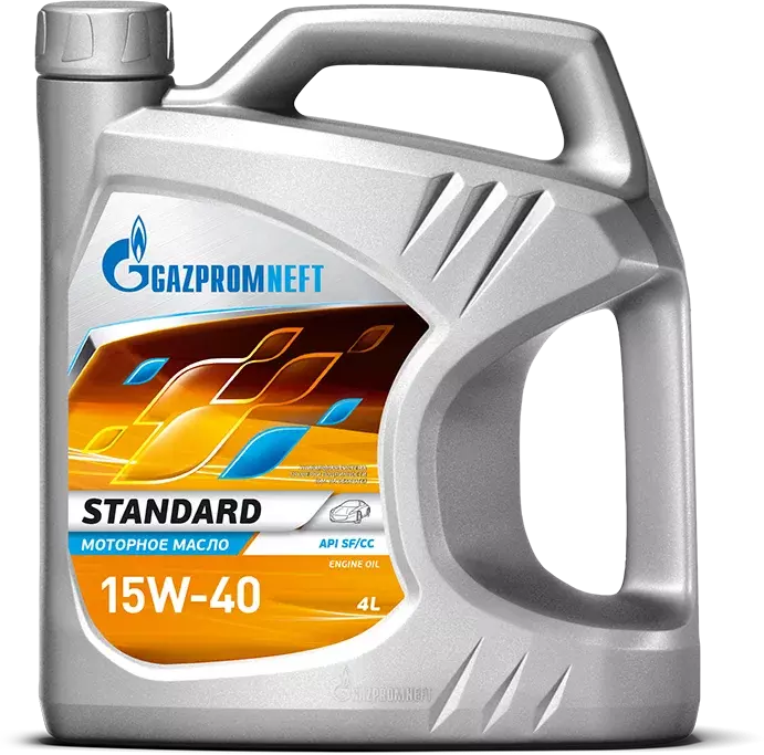 Масло моторное Gazpromneft Standart SF/CC 15W-40 минеральное 4 л