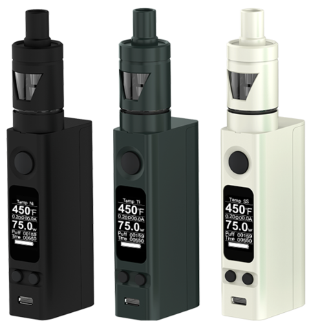 Батарейный мод JoyeTech eVic VTC Mini в комплекте с клиромайзером TRON-T