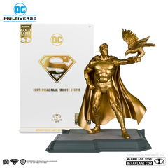 Фигурка McFarlane Toys DC: Superman (Centennial Park Tribute Statue) Gold Statue