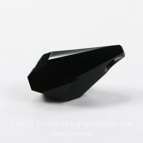 6015 Подвеска Сваровски Polygon Drop Jet (21 мм) ()