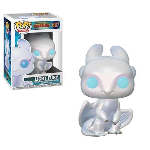 Funko POP! How to Train Your Dragon 3: Light Fury (687)