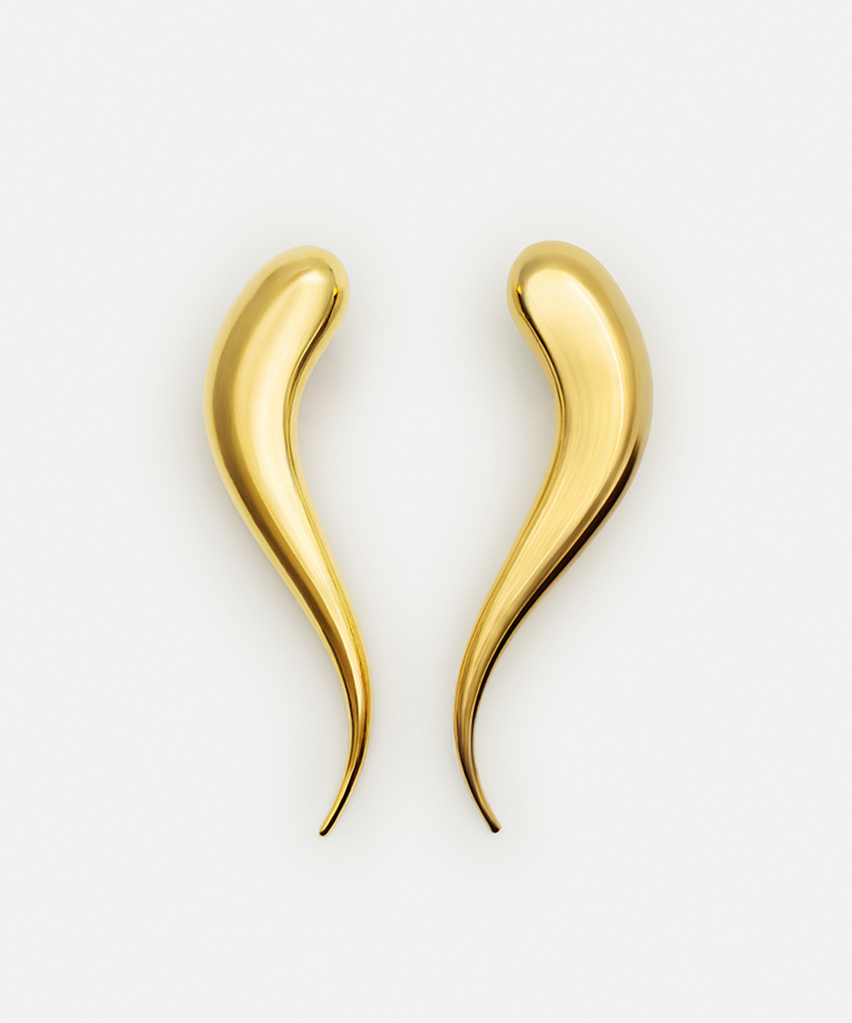 Серьги Nail Twist Gold