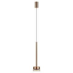 7152/10L HIGHTECH ODL26 347 светильник медь/янтарное стекло/металл IP20 LED 10W 3000K 220V LASLO