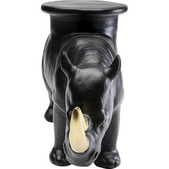 Фигура декоративная Rhino «Носорог» 41 см, Чёрный