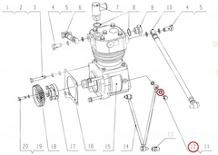 Композитная уплотнительная шайба / Composite seal washer 10 АРТ: Q/YC149-10