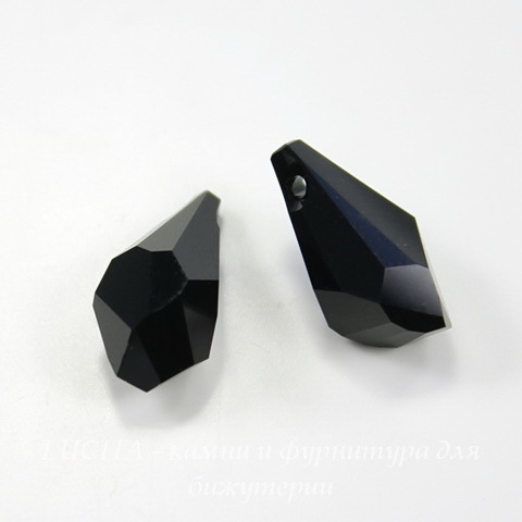 6015 Подвеска Сваровски Polygon Drop Jet (21 мм) ()