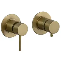 Remer X Style X96D3VO Смеситель для ванны встраиваемый, цвет: латунь состаренная фото