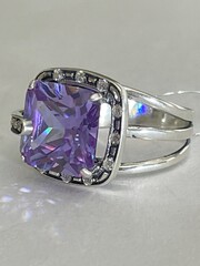 Леди (кольцо из серебра)